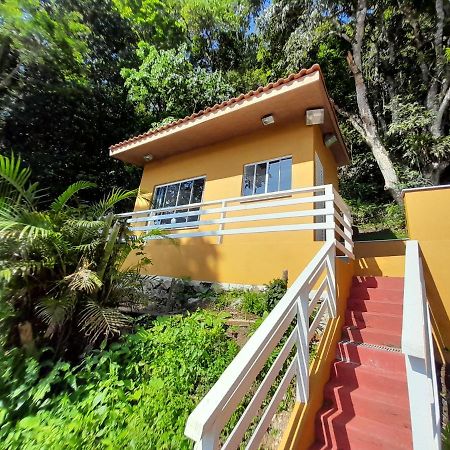 Por De Sol No Mar Da Cama Villa Карагуататуба Екстериор снимка